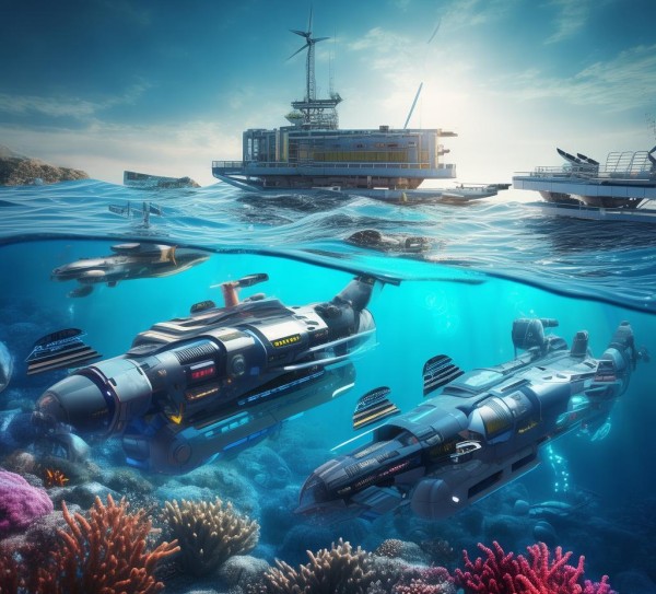 海洋科技与可持续发展，创新与未来之探索
